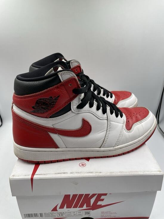 Brand New Nike Air Jordan 1 High Retro OG Heritage Red White Men’s Size 10.5 main image 15